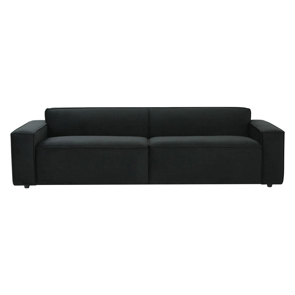 Tov Furniture Olafur Black Velvet Sofa