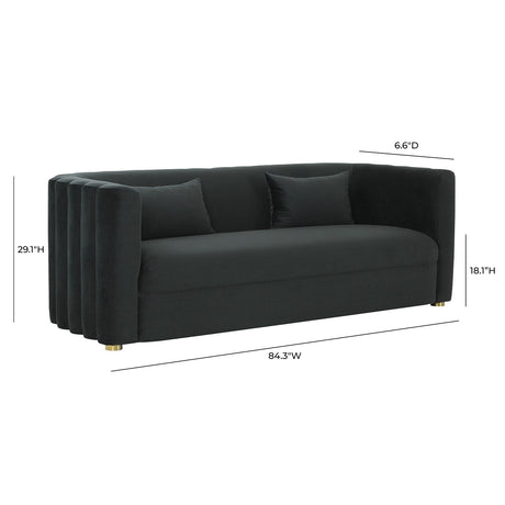 Tov Furniture Callie Velvet Sofa