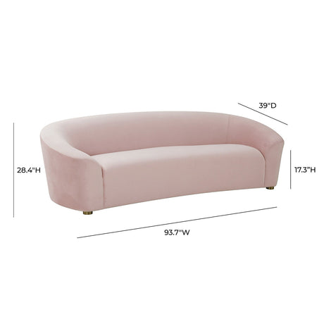 Tov Furniture Serenity Velvet Sofa