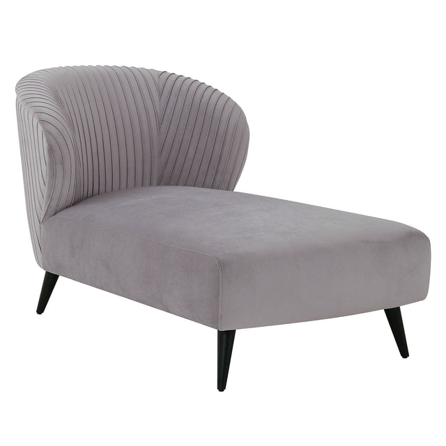 Tov Furniture Maliah Pleated Velvet Settee