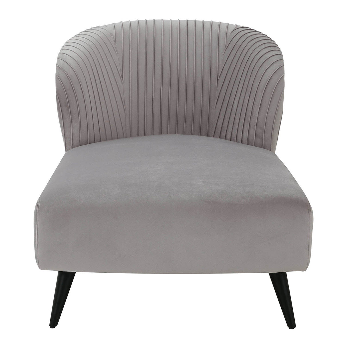 Tov Furniture Maliah Pleated Velvet Settee