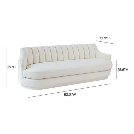 Tov Furniture Peyton Velvet Sofa