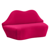 Tov Furniture Lips Velvet Settee