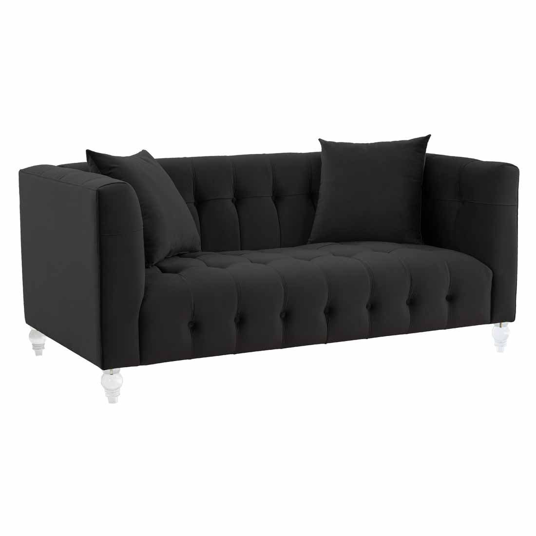 Bea Velvet Loveseat | TOV - TOV - L68318 - Home Elegance USA - 19