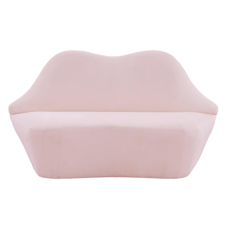 Tov Furniture Lips Velvet Settee