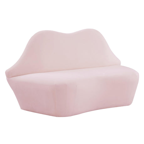 Tov Furniture Lips Velvet Settee