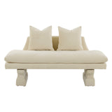 Tov Furniture Hyde Velvet Pedestal Sofa