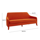 Tov Furniture Neveah Velvet Sofa