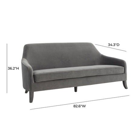 Tov Furniture Neveah Velvet Sofa