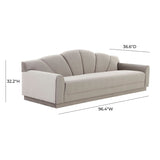 Bianca Velvet Sofa | TOV | Home Elegance USA