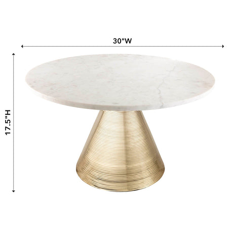 Tov Furniture Tempo Marble Coffee Table