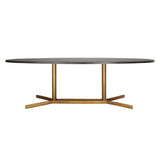 Tov Furniture Gemma Black Marble Coffee Table