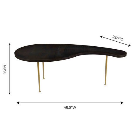 Tov Furniture Haiku Iron Coffee Table