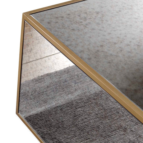 Tov Furniture Lana Mirrored Coffee Table