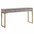 Pesce Shagreen Console Table | TOV