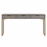 Tov Furniture Pesce Shagreen Console Table