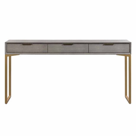 Tov Furniture Pesce Shagreen Console Table