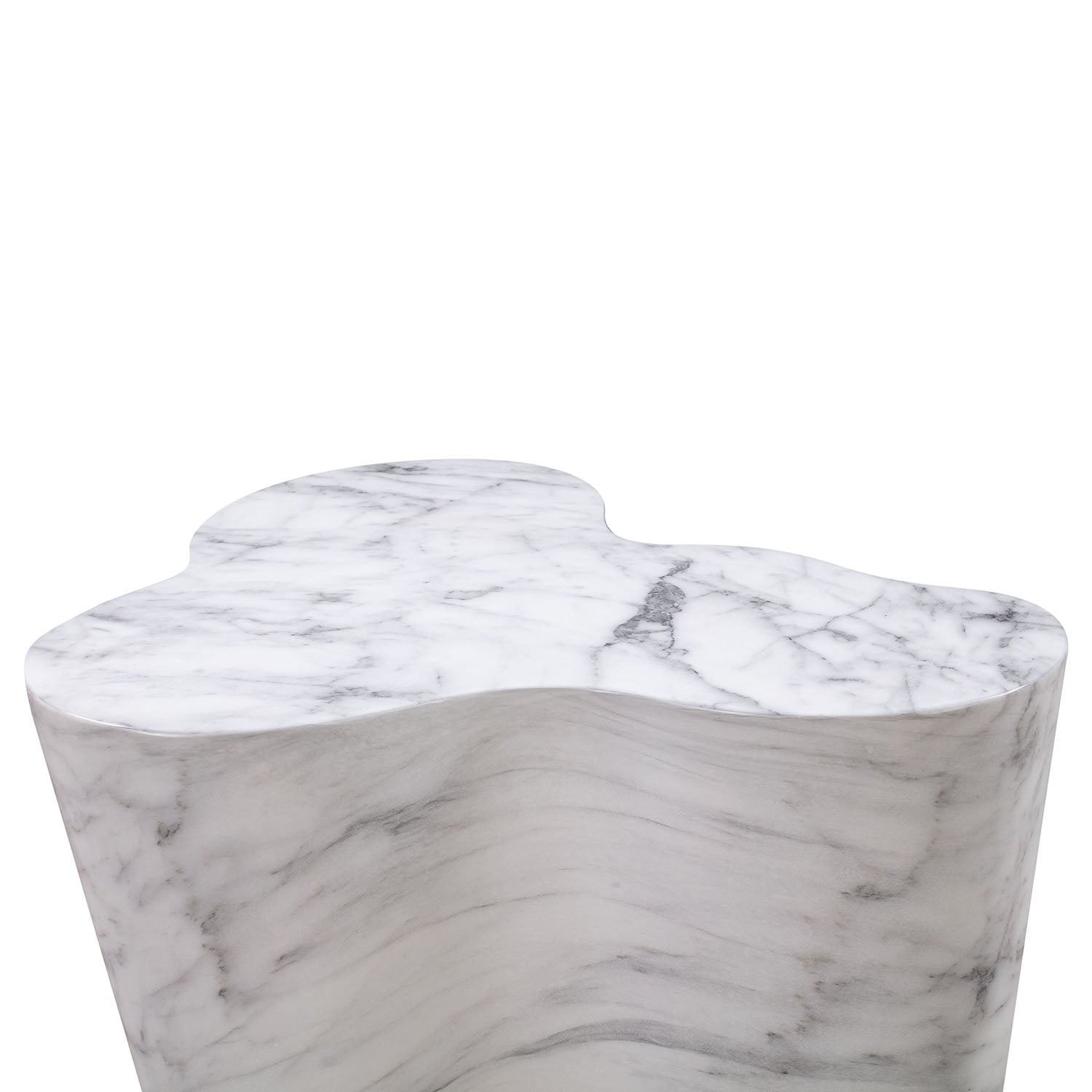 Tov Furniture Slab Marble Side Table