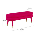 Betty Velvet Bench | TOV | Home Elegance USA