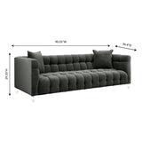 Bea Velvet Sofa | TOV | Home Elegance USA