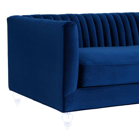 Tov Furniture Aviator Velvet Sofa