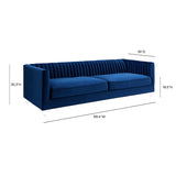 Aviator Velvet Sofa | TOV | Home Elegance USA