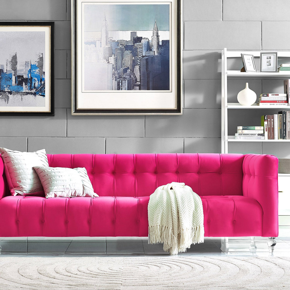 Bea Velvet Sofa | TOV | Home Elegance USA