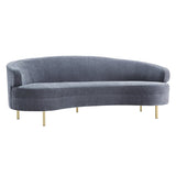 Tov Furniture Baila Velvet Sofa