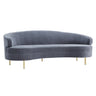 Tov Furniture Baila Velvet Sofa