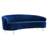 Tov Furniture Baila Velvet Sofa