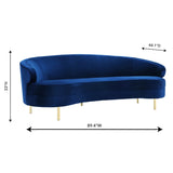 Baila Velvet Sofa | TOV | Home Elegance USA