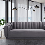 Arno Velvet Sofa | TOV | Home Elegance USA