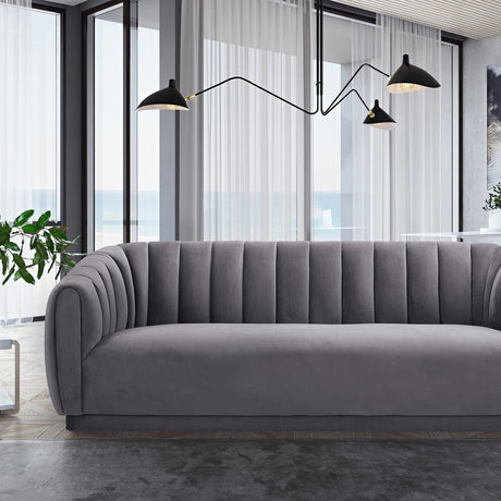 Tov Furniture Arno Velvet Sofa