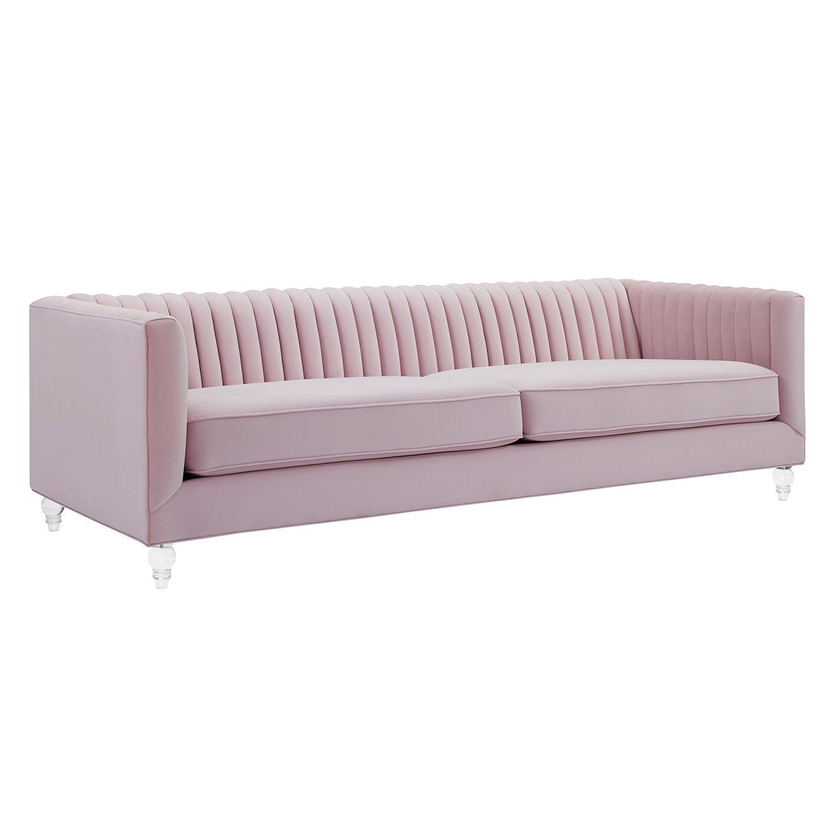 Aviator Velvet Sofa | TOV | Home Elegance USA