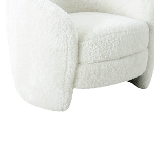 Dakota Shearling Armchair | TOV - TOV - S44136 - Home Elegance USA - 5