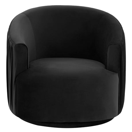 Tov Furniture London Pleated Swivel Chair