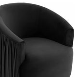 Tov Furniture London Pleated Swivel Chair