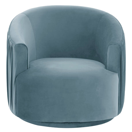 Tov Furniture London Pleated Swivel Chair