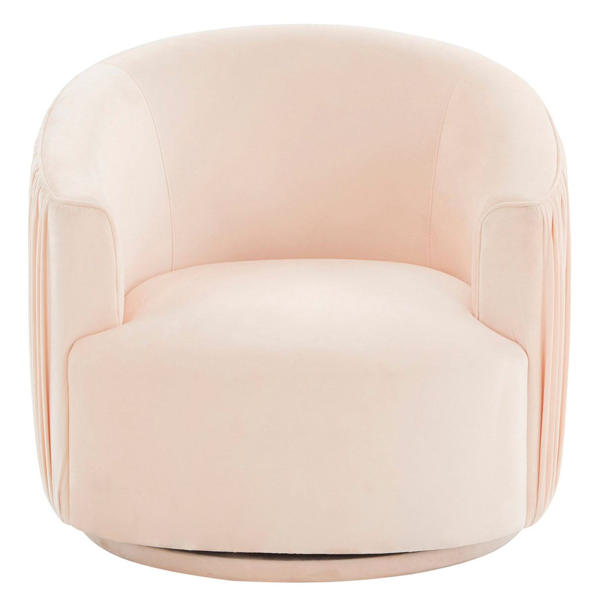 Tov Furniture London Pleated Swivel Chair