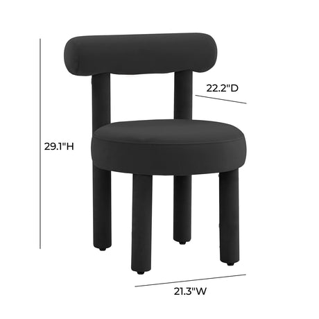 Tov Furniture Carmel Velvet Chair