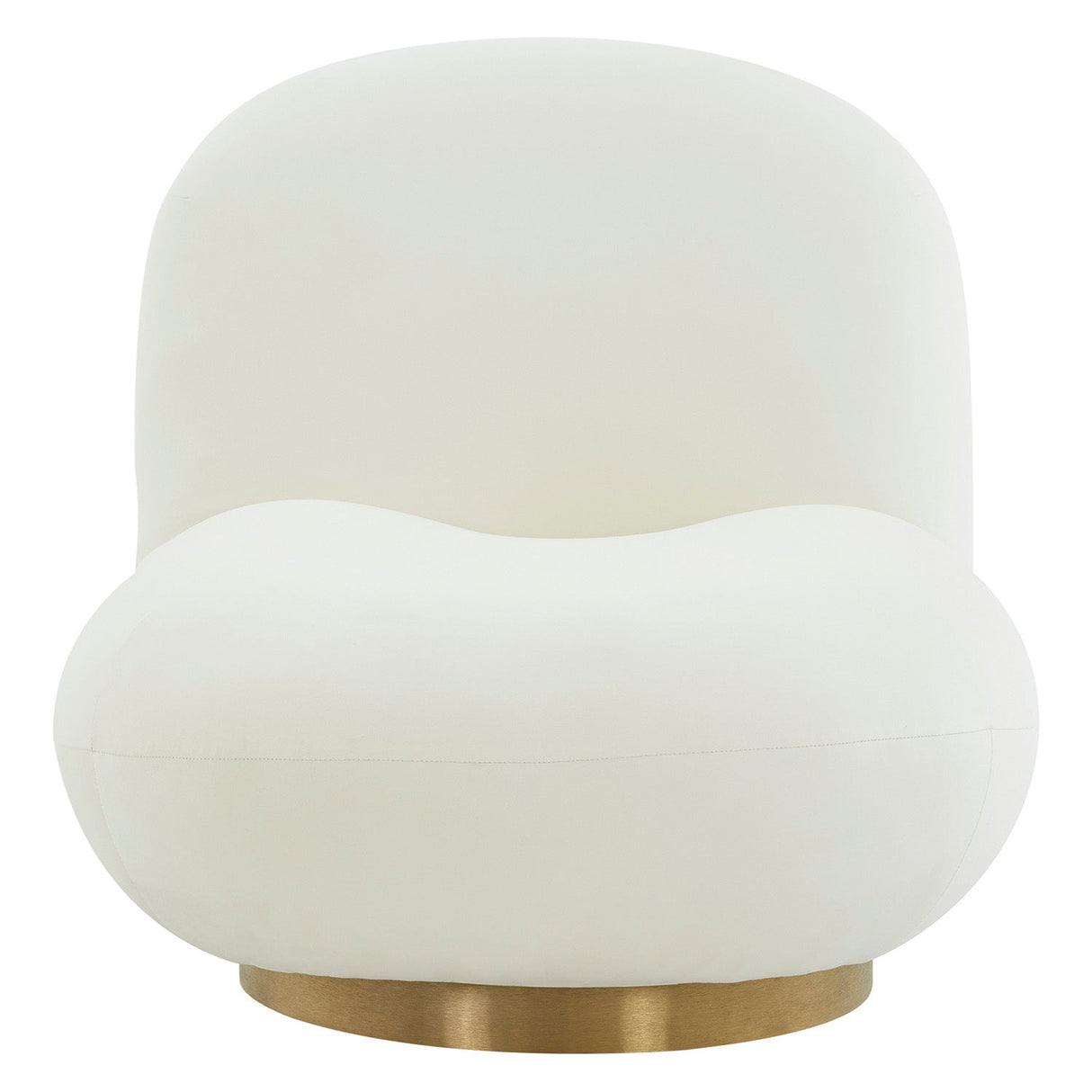 Tov Furniture Emily Velvet Swivel Chair