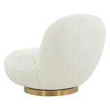 Tov Furniture Emily Velvet Swivel Chair