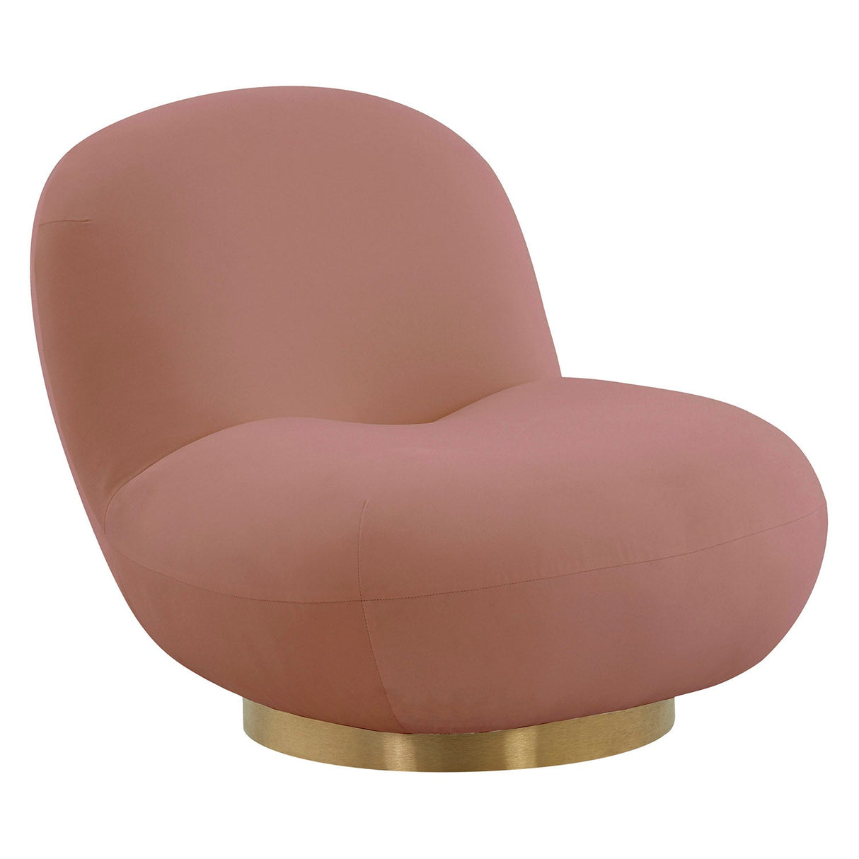 Tov Furniture Emily Velvet Swivel Chair