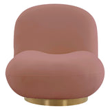 Tov Furniture Emily Velvet Swivel Chair