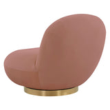 Tov Furniture Emily Velvet Swivel Chair