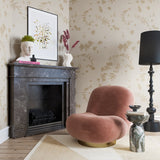 Tov Furniture Emily Velvet Swivel Chair