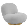 Tov Furniture Emily Velvet Swivel Chair