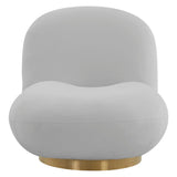 Tov Furniture Emily Velvet Swivel Chair