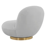 Tov Furniture Emily Velvet Swivel Chair