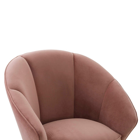 Allora Velvet Swivel Chair | TOV - TOV - S44219 - Home Elegance USA - 5